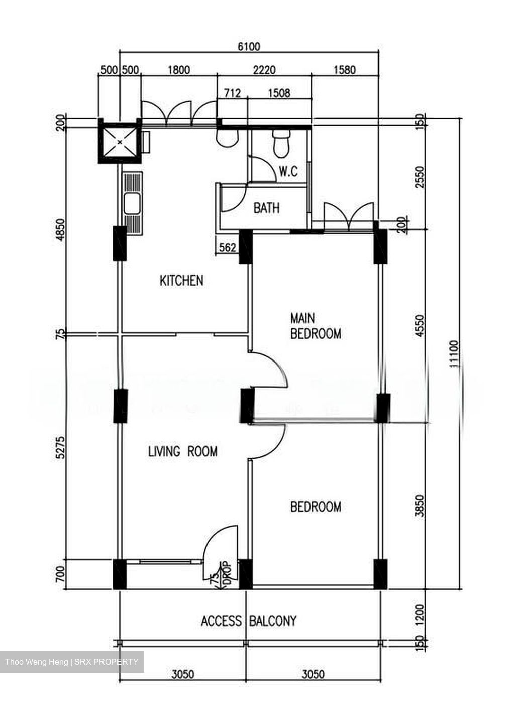 Blk 504 Hillgrove Gardens (Bukit Batok), HDB 3 Rooms #561615261